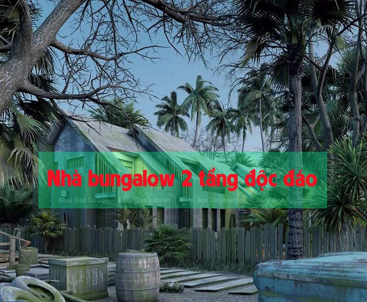 Tổng hợp những mẫu nhà trệt đẹp và độc đáo năm 2023 10 Bungalow đẹp 10