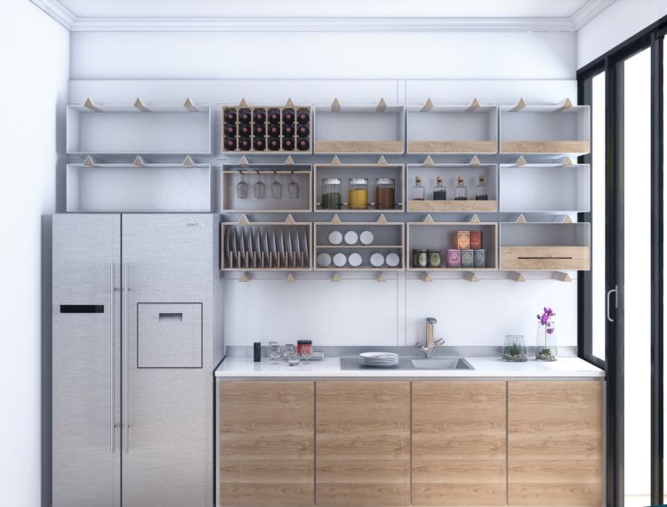 Top 7+ mẫu kệ bếp đẹp và đơn giản 8 Kệ bếp nhựa