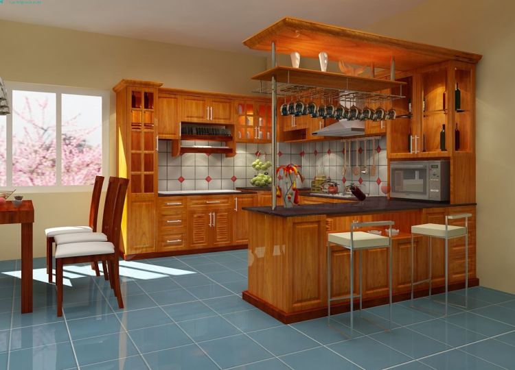 Top 7+ mẫu kệ bếp đẹp và đơn giản 10 Kệ bếp tủ rượu