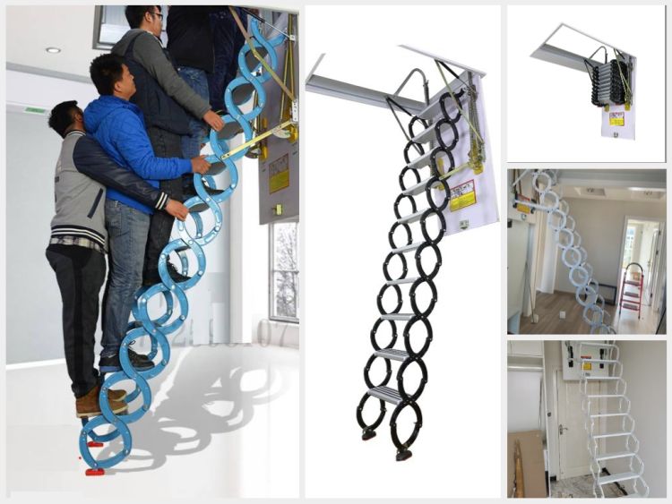 Cầu thang tiết kiệm không gian 2