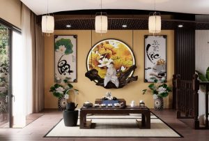 Bộ sưu tập gốm sứ trang trí phòng khách đẹp ấn tượng 2022 1