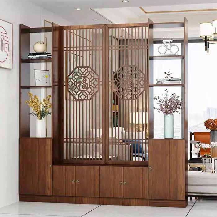 Cách chọn vách ngăn phòng khách hợp phong thủy