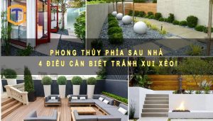 Phong thủy phía sau nhà