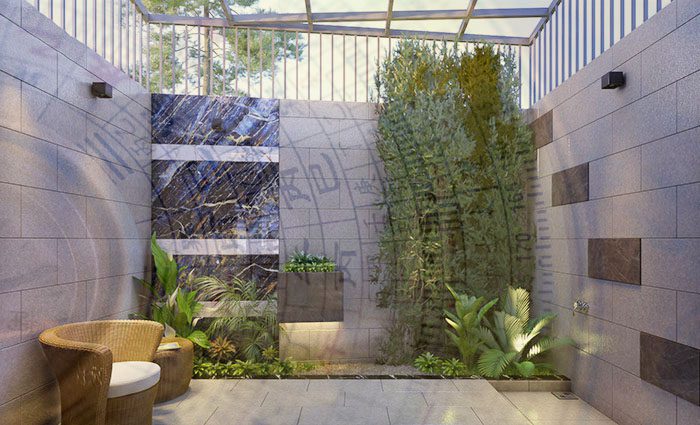 phong thuy phia sau nha co quan trong khong